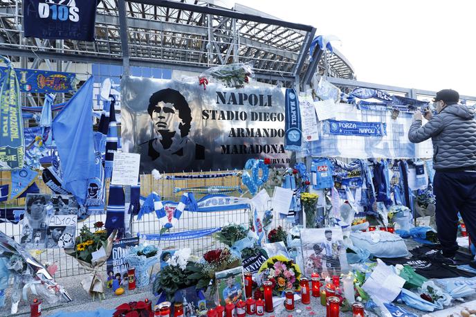 Diego Maradona | Stadion San Paolo je preimenovan v stadion Diego Armando Maradona. | Foto Reuters