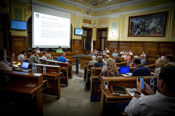 Seja mestnega sveta Mestne občine Ljubljana | Foto Ana Kovač