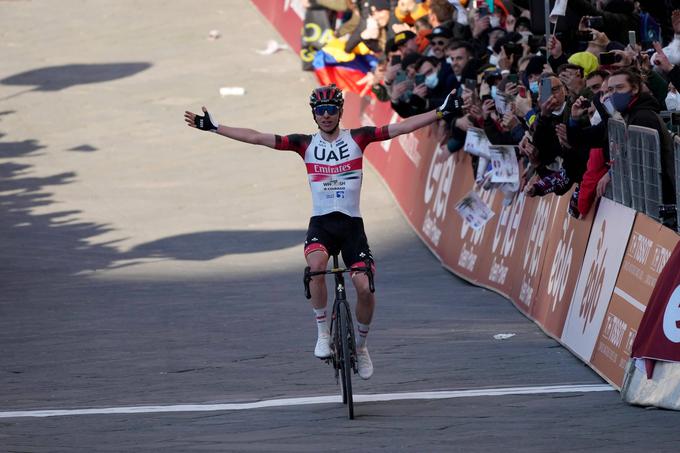 Leta 2022 se je vpisal tudi med zmagovalce italijanske klasike Strade Bianche. | Foto: Guliverimage/Vladimir Fedorenko