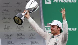 Rosberg uničil Vettlove sanje o naslovu svetovnega podprvaka