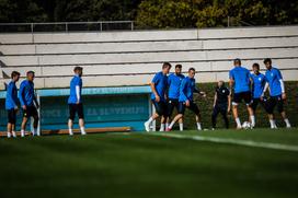 Slovenska nogometna reprezentanca Trening Brdo