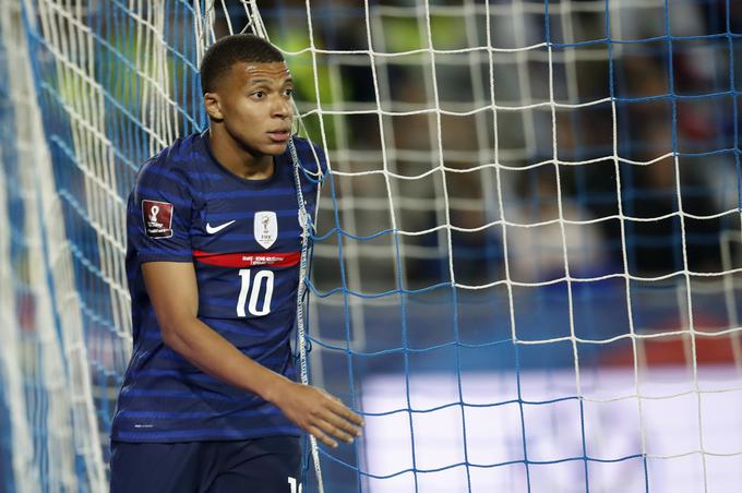 Kylian Mbappe je na Dunaju rešil točko Franciji. | Foto: Reuters