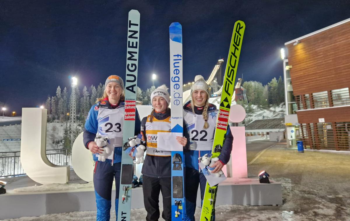 Tina Erzar | Tina Erzar je zmagala tudi na zadnji tekmi medcelinskega pokala in potrdila skupno zmago v tekmovanju. | Foto SloSki