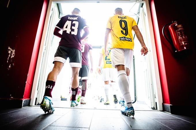 Alen Krcić odlično pozna stadion v Kranju. | Foto: Grega Valančič/Sportida