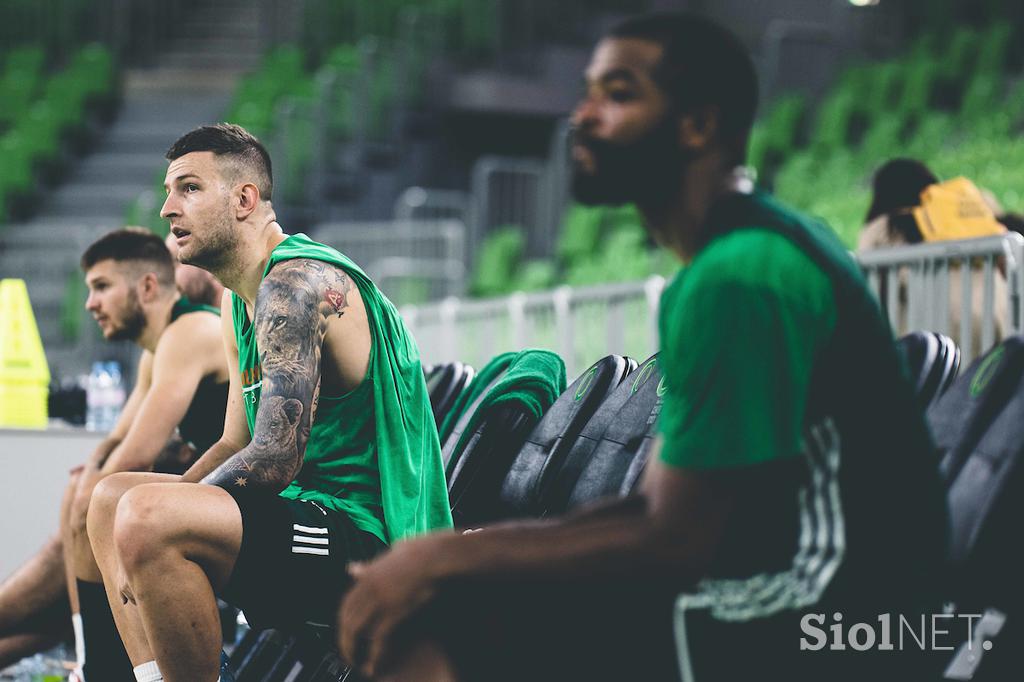 Cedevita Olimpija trening