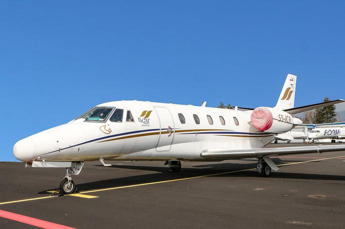 Cessna | DUTB prodaja v stečaju zaseženo letalo cessna citation 560 XL z oznako S5-ICR. | Foto DUTB