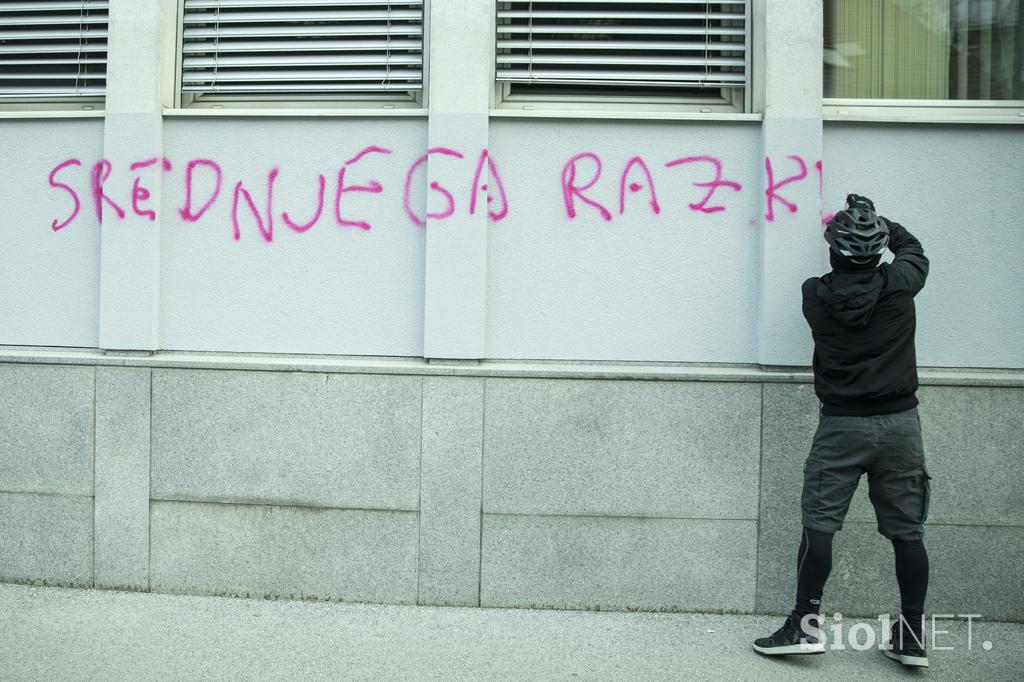 Protesti Ljubljana