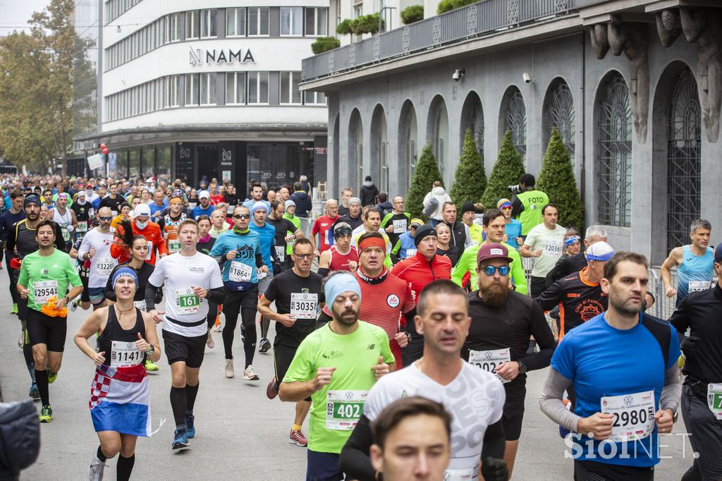 Maraton Ljubljana 2021. Poiščite se!