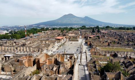 V arheološkem parku Pompeji bodo omejili turistični obisk