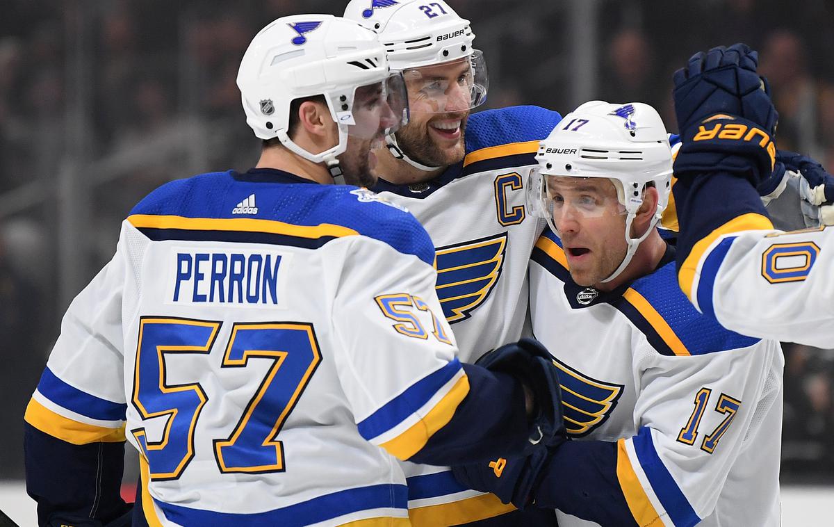 St. Louis Blues | Bodo člani Washington Capitals ostali na prvem mestu vzhoda? | Foto Getty Images