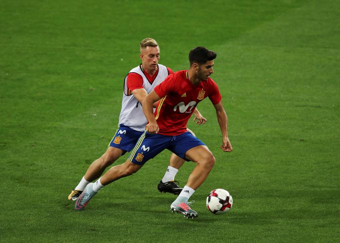 Marco Asensio ni udarni član španske reprezentance, a bi to kmalu lahko postal. Že letos poleti? | Foto: Reuters