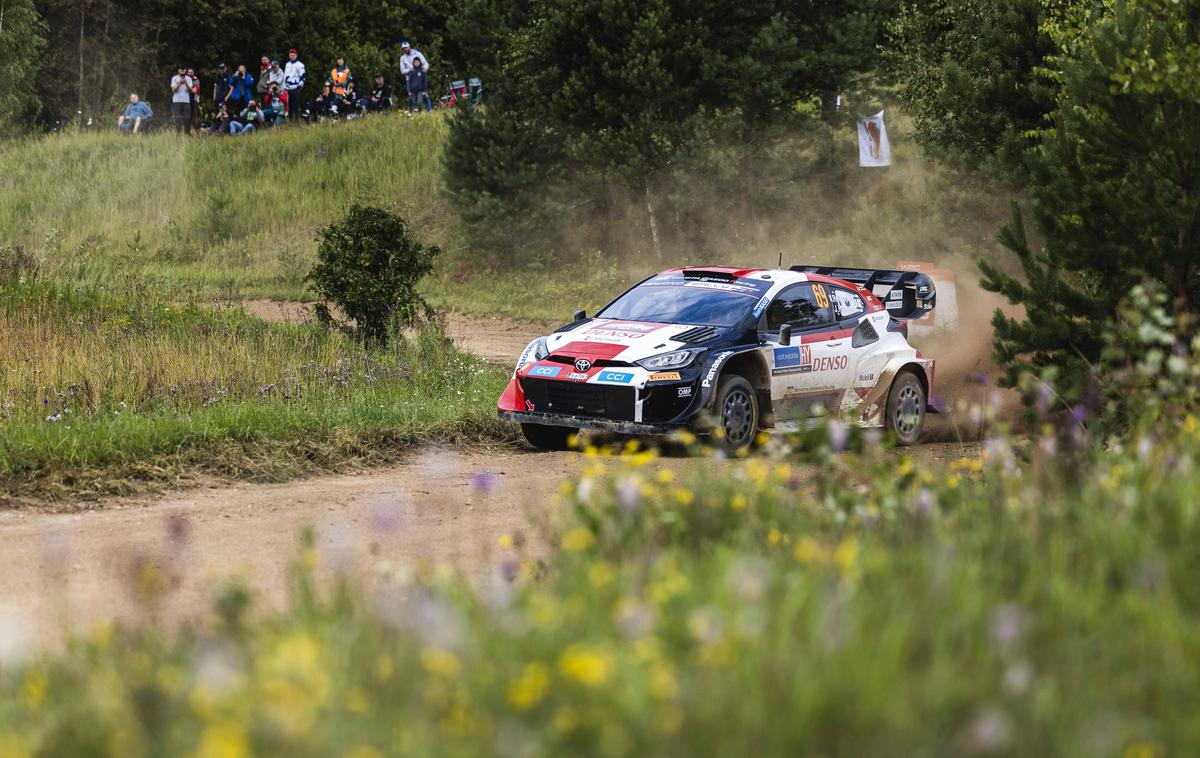 WRC Estonija Kalle Rovanperä Toyota | Kalle Rovanperä je po soboti tudi v nedeljo dobil vse hitrostne preizkušnje. | Foto Guliverimage