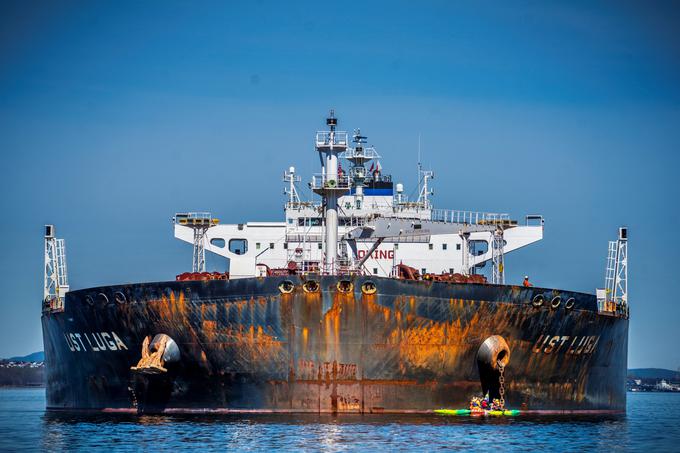 Greenpeace Norveška tanker | Foto: Reuters