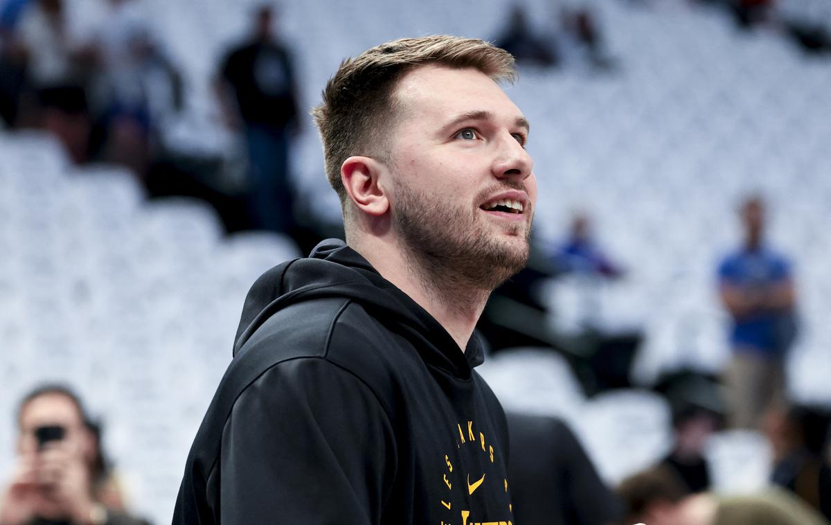 Luka Dončić | Luko Dončića danes čaka peta tekma v seriji prvega kroga končnice, točno na današnji dan pred desetimi leti pa je debitiral v članski vrsti Real Madrida. | Foto Reuters