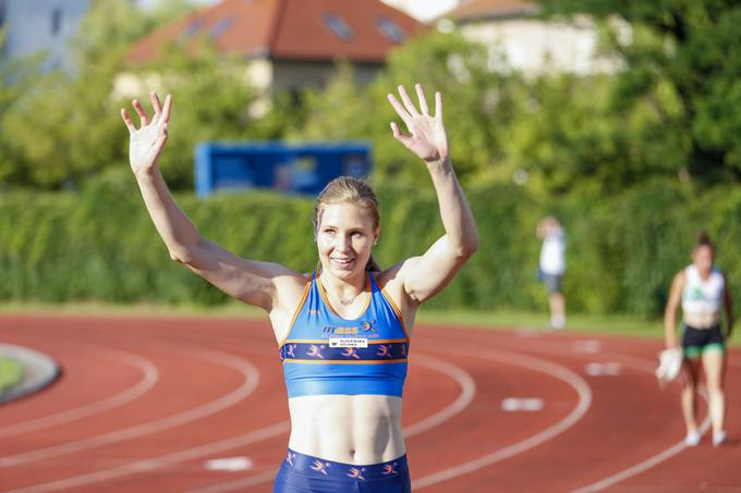 "Glede na vse, sem zadovoljna z izidi in da sem lahko tekmovala v najmočnejši mednarodni konkurenci." | Foto: Peter Kastelic/AZS