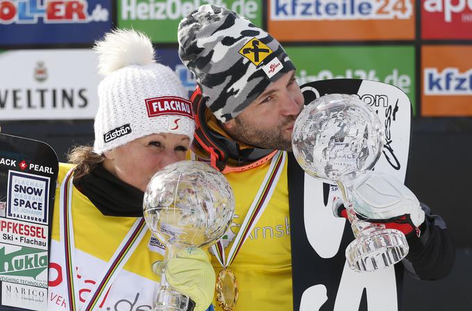 Rieglerjeva in Andreas Prommegger sta leta 2018 zmagala v skupnem seštevku ekipnih preizkušenj.  | Foto: Guliverimage/Getty Images