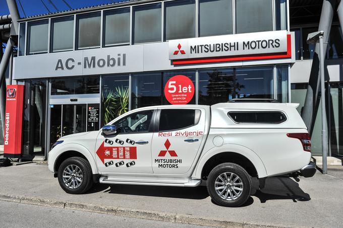 Mitsubishi L200 Anže Albreht | Foto: Gašper Pirman