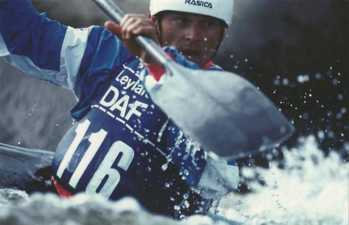 Janez Skok v času svoje športne kariere. | Foto: Osebni arhiv