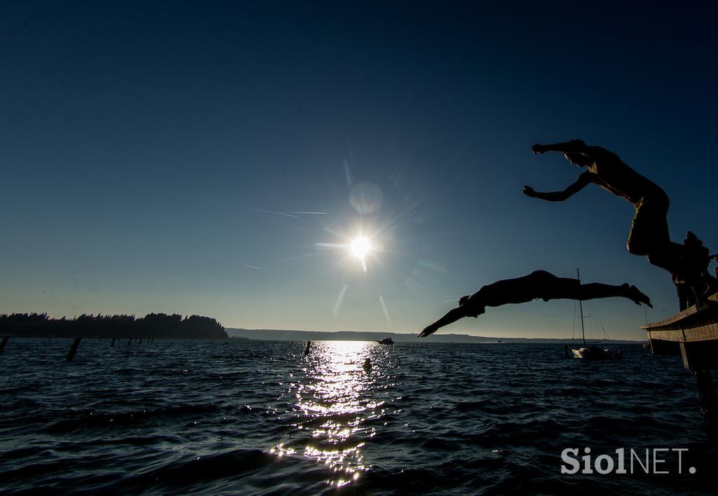 Novoletni skok v morje Portorož