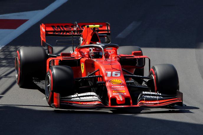 Charles Leclerc | Charles Leclerc je dobil zadnji prosti trening pred nedeljsko dirko svetovnega prvenstva.  | Foto Reuters