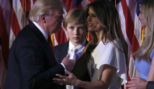 Melania Trump se s sinom ne bo preselila v Belo hišo