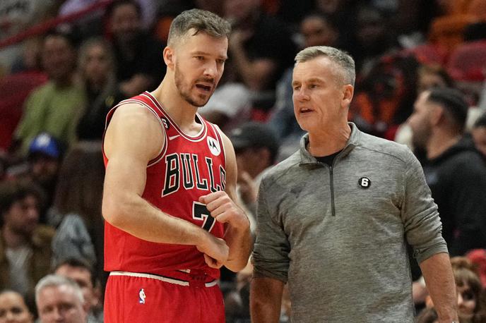 Goran Dragić Billy Donovan Chicago Bulls | Chicago Bulls z Goranom Dragićem so doma s 120:102 premagali Boston Celtics.  | Foto Reuters