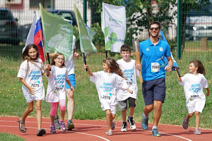 olimpijska bakla Tržič | Foto: OKS/Aleš Fevžer