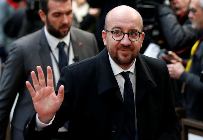 Belgijski premier Charles Michele svari članice EU pred ločenimi pogajanji z Veliko Britanijo. | Foto: Reuters