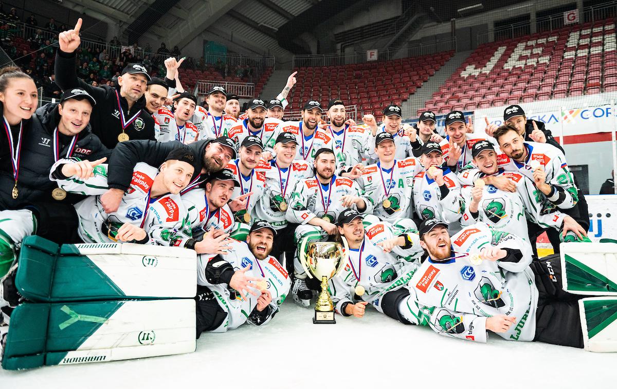 HDD Jesenice : HK Olimpija, finale DP | Naslov državnega prvaka bodo branili člani HK SŽ Olimpija. Ti se bodo tekmovanju pridružili v drugem delu. | Foto Peter Podobnik/Sportida