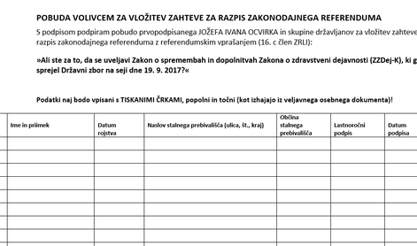 Zakon Kolar Celarčeve na referendum? Koncesionarji zbirajo podpise.