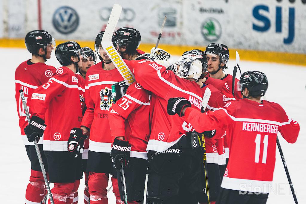 slovenska hokejska reprezentanca : Avstrija, Podmežakla