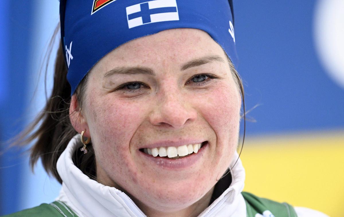 Krista Pärmäkoski | Krista Pärmäkoski je razveselila finske navijače na domači tekmi v Lahtiju. | Foto Guliverimage