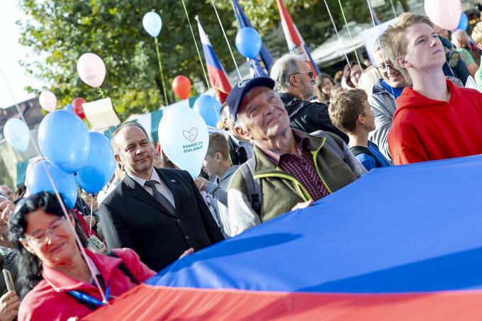 Z letošnjega Pohoda za življenje v Ljubljani | Foto: Ana Kovač