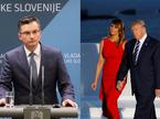 Marjan Šarec, Donald in Melania Trump