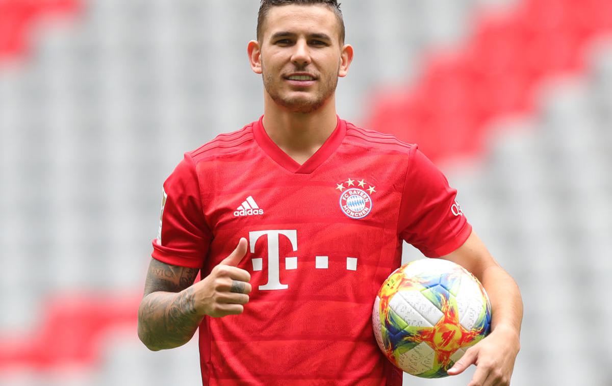 Lucas Hernandez | Lucas Hernandez je štiri mesece po operaciji desnega kolena začel priprave v svojem novem klubu Bayern. | Foto Getty Images