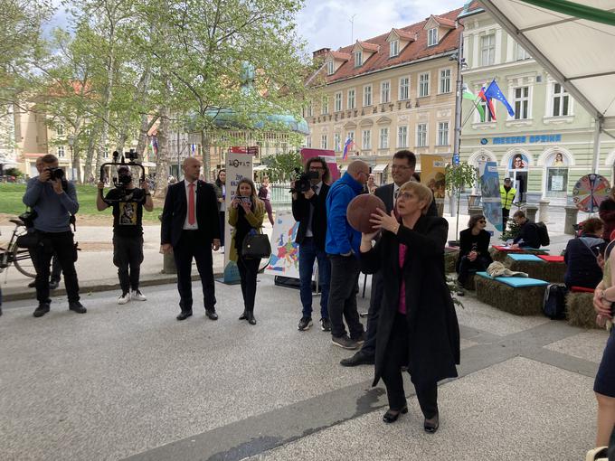 Nataša Pirc Musar in Janez Lenarčič | Foto: R. K.