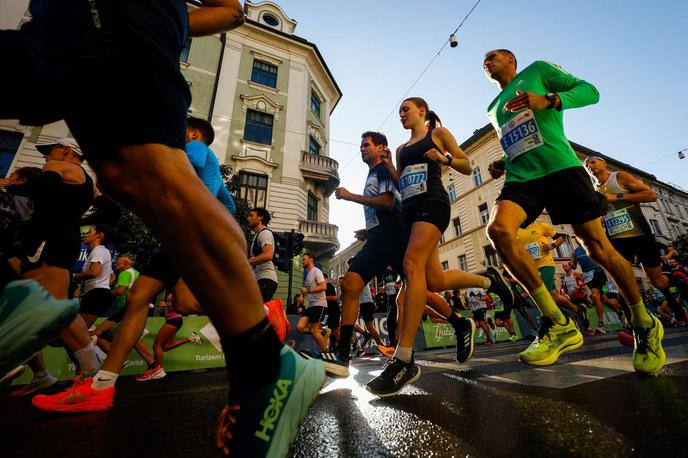 Ljubljanski maraton 2023 | Na 28. Ljubljanski maraton je prijavljenih rekordno število tujih tekačev. | Foto Anže Malovrh/STA