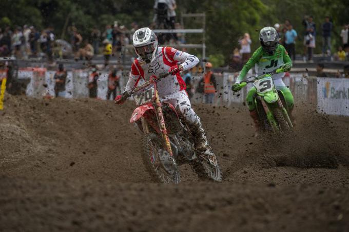 Ruben Fernandez je osvojil šesto mesto. Na naslednji dirki se vrača njegov ekipni kolega na tovarniški Hondi Tim Gajser. | Foto: Honda Racing/ShotbyBavo