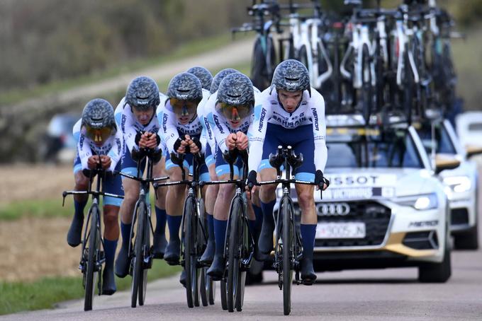 Pod drobnogledom UCI-ja so se znašle tudi kronometrske čelade ekipe Bahrain Victorious.   | Foto: Guliverimage