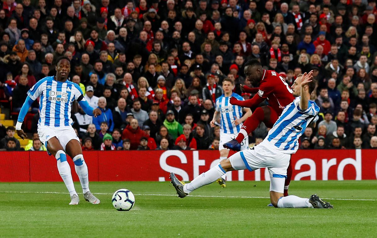 Jon Gorenc Stanković vs Naby Keita Liverpool | Huddersfield bo dobil nove lastnike. | Foto Reuters