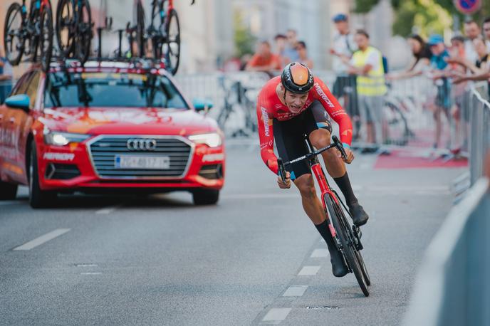 Jonathan Milan | O zmagovalcu 2. etape Dirke po Hrvaški je odločal fotofiniš. Še druga etapna zmaga je pripadla Jonathanu Milanu. | Foto Guliverimage