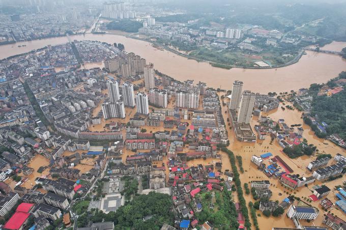 Okrožje Pingjiang v Yueyangu, provinca Hunan | Foto: Reuters