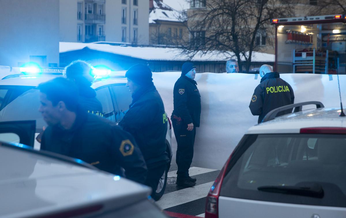 Umor na Oražnovi ulici v Ljubljani. | Fotografija je simbolična. | Foto Bojan Puhek