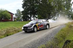 Ogier razbil vzmetenje na avtu in odstopil