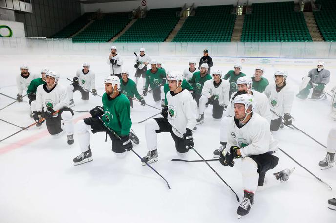 HK SŽ Olimpija | Hokejisti Olimpije bodo prvo pripravljalno tekmo odigrali v ponedeljek ob 19.15, ko bo v Tivoliju gostovala Univerza Yale. Vstop bo prost. | Foto Nebojša Tejić/STA