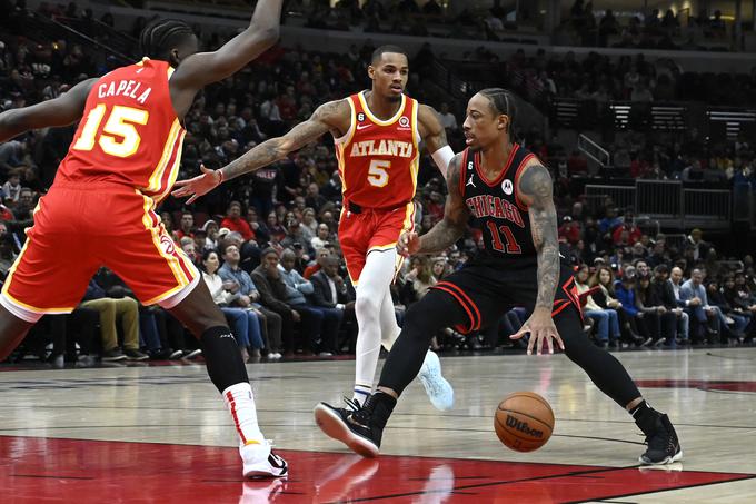 DeMar DeRozan je bila najbolj uspešen v ekipi Chicago Bulls. | Foto: Reuters