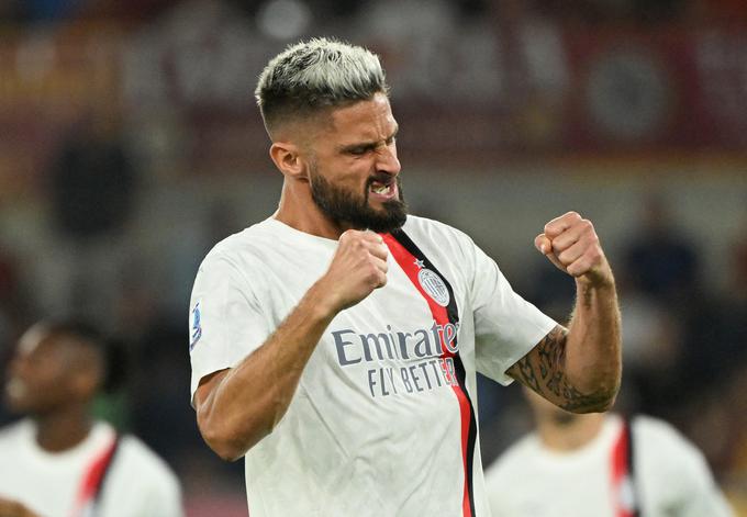 Olivier Giroud je zabil že četrti gol nove italijanske sezone. | Foto: Reuters