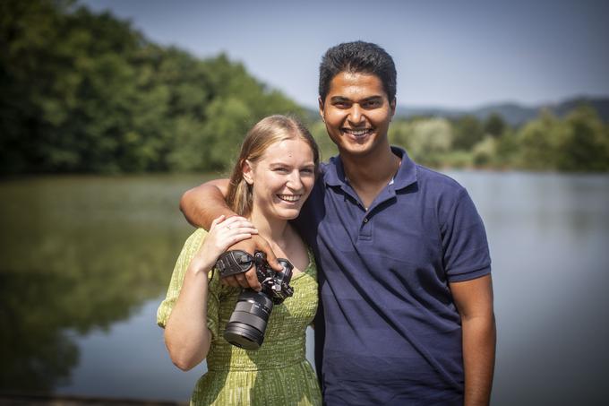 Nina je študirala prevajalstvo, smer angleščina-francoščina, medtem ko je Harsh v Delhiju študiral pravo. | Foto: Bojan Puhek