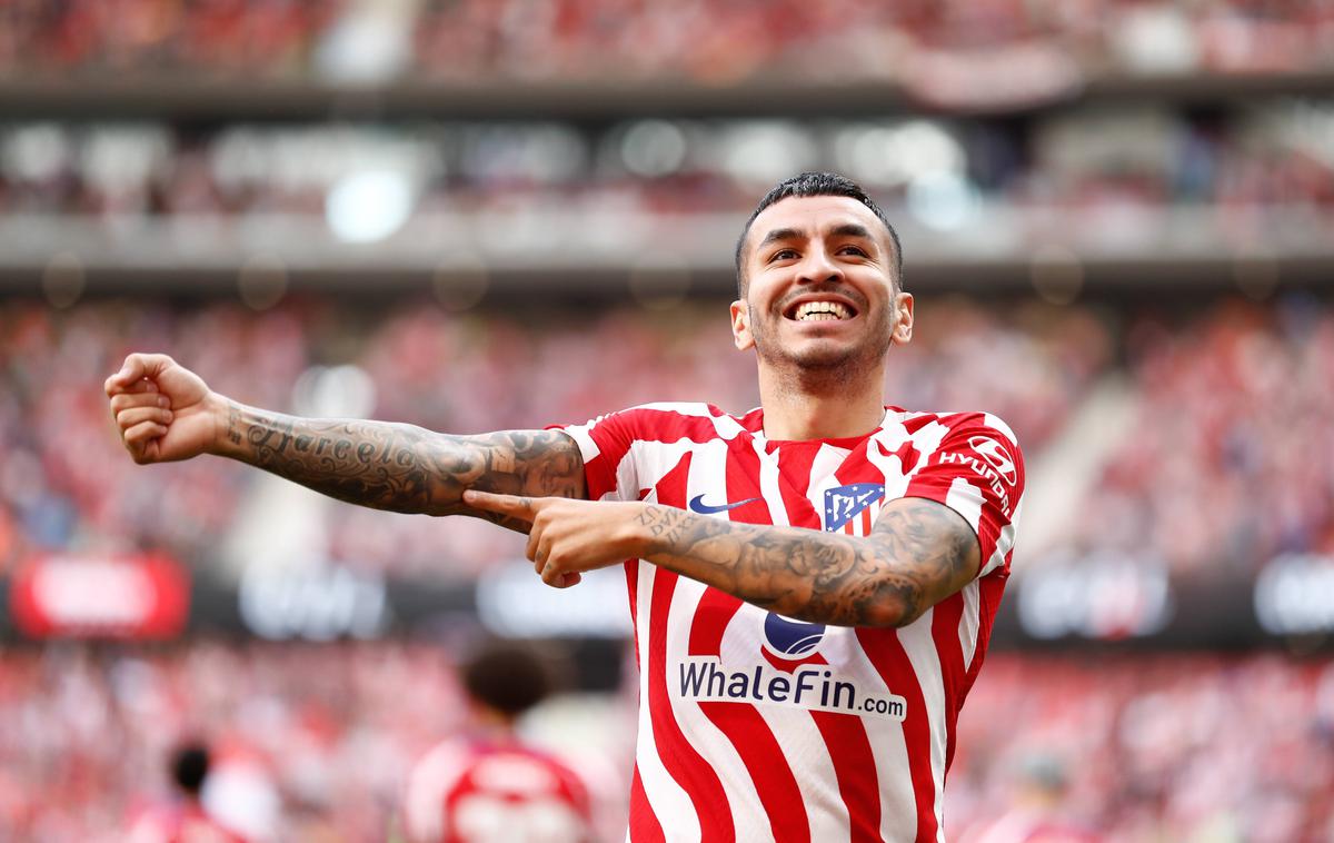 Atletico Angel Correa | Angel Correa je zabil oba gola za zmago Atletica z 2:1. | Foto Guliver Image