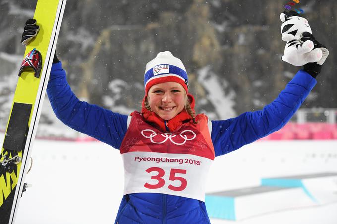 Za Maren Lundby je izjemna sezona. Novo začenja na domačem pragu. | Foto: Getty Images